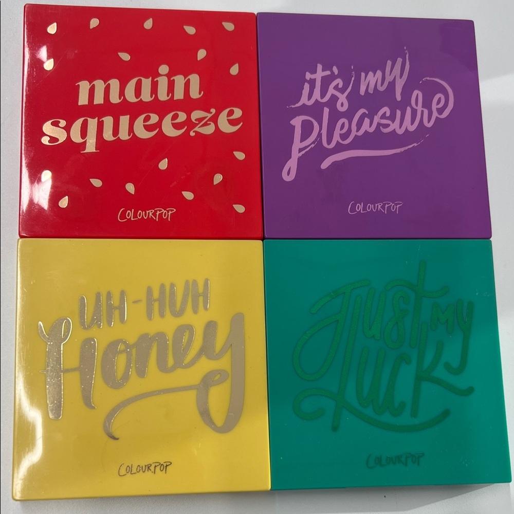 ColourPop Vibrant Eyeshadow Palette Collection